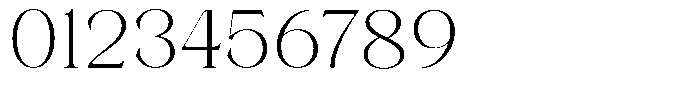 Axerifa Light Semi Expanded Font OTHER CHARS