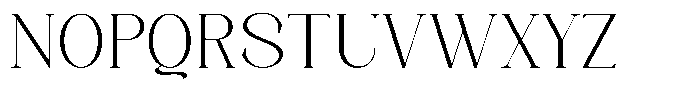 Axerifa Light Semi Expanded Font UPPERCASE
