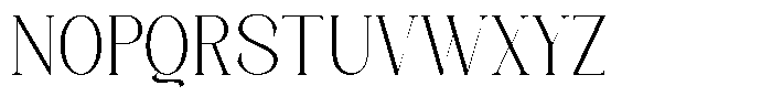 Axerifa Light Font UPPERCASE