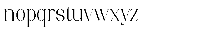 Axerifa Light Font LOWERCASE