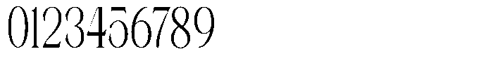 Axerifa Medium Condensed Font OTHER CHARS