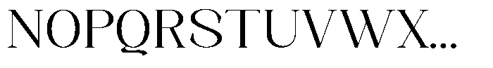 Axerifa Medium Expanded Font UPPERCASE