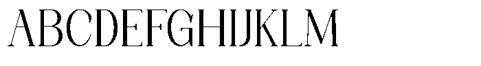Axerifa Medium Font UPPERCASE