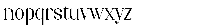 Axerifa Medium Font LOWERCASE