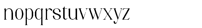 Axerifa Regular Font LOWERCASE