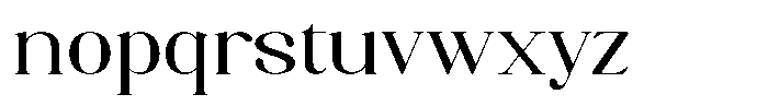 Axerifa Semi Bold Expanded Font LOWERCASE