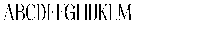 Axerifa Semi Bold Semi Condensed Font UPPERCASE
