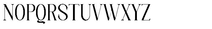 Axerifa Semi Bold Semi Condensed Font UPPERCASE