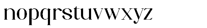 Axerifa Semi Bold Semi Expanded Font LOWERCASE