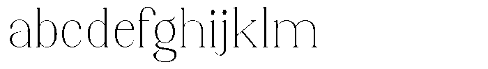 Axerifa Thin Semi Expanded FONT