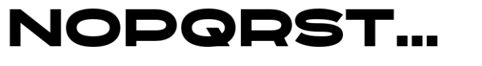 Axial Theory Bold Expanded Font UPPERCASE
