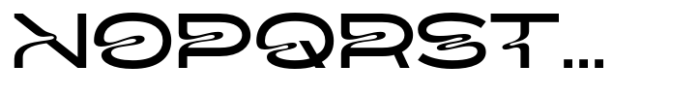 Axial Theory Expanded Font LOWERCASE
