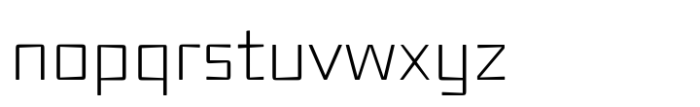 Axial cut Light Font LOWERCASE