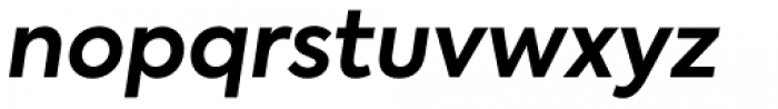 Axiforma Bold Italic Font LOWERCASE