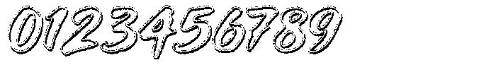 Axilon Distort Font OTHER CHARS