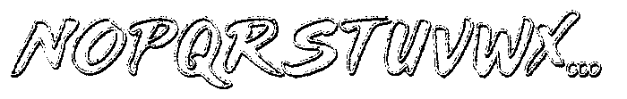 Axilon Distort Font UPPERCASE
