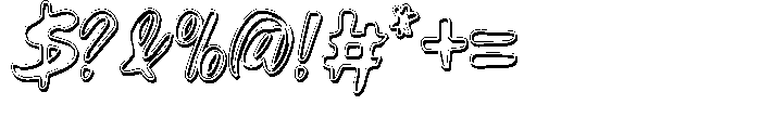 Axilon Regular Font OTHER CHARS