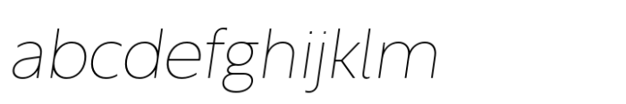 Aximo Thin Italic FONT