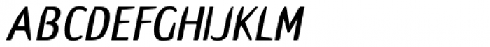 Axiom SemiBold Oblique Font UPPERCASE