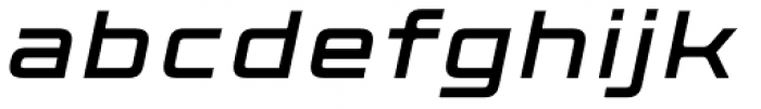 Axion Italic Font LOWERCASE