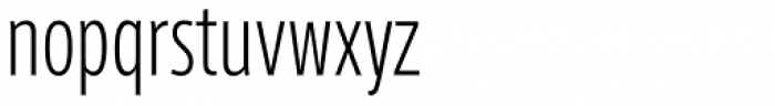 Axis Compressed Std Light Font LOWERCASE