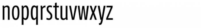Axis Compressed Std Regular Font LOWERCASE