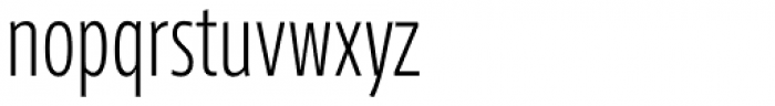 Axis Latin Compressed Pro Light Font LOWERCASE