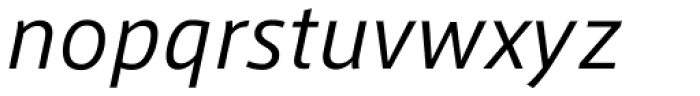 Axis Latin Pro It Font LOWERCASE