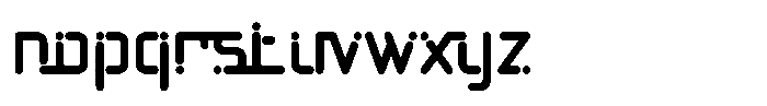 Axonemic Bold Font LOWERCASE