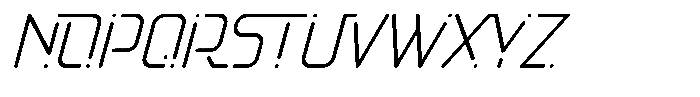 Axonemic Light Italic Font UPPERCASE