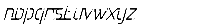 Axonemic Light Italic Font LOWERCASE