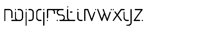 Axonemic Light Font LOWERCASE