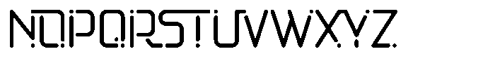 Axonemic Regular Font UPPERCASE