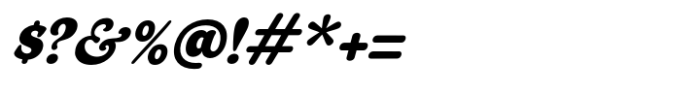 Axstura JM  Italic Font OTHER CHARS