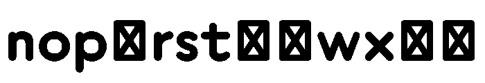 Axo Bold Font LOWERCASE