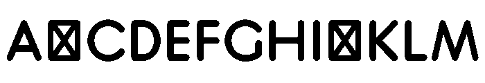 Axo Medium Font UPPERCASE