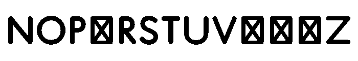 Axo Medium Font UPPERCASE