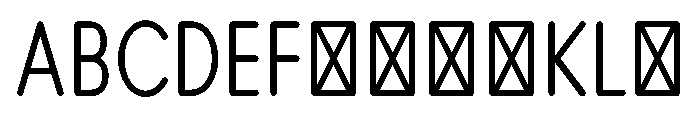 Axo NarrowLight Font UPPERCASE