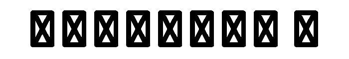 Axo NarrowMedium Font OTHER CHARS