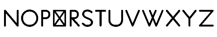 Axo Regular Font UPPERCASE