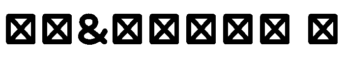Axo WideBold Font OTHER CHARS