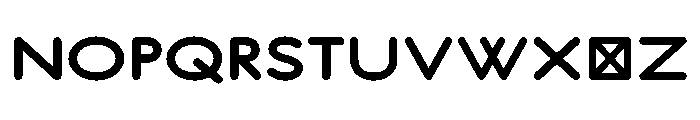 Axo WideBold Font UPPERCASE