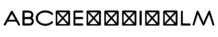 Axo WideBook Font UPPERCASE