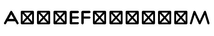 Axo WideMedium Font UPPERCASE
