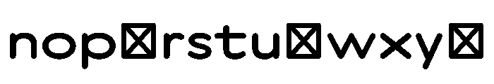 Axo WideMedium Font LOWERCASE