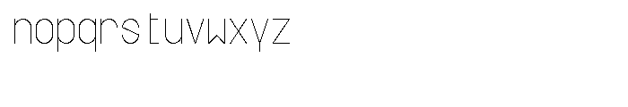 Ayvian Regular Font LOWERCASE