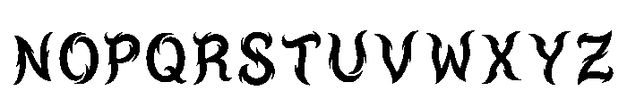 Aya Regular Font LOWERCASE