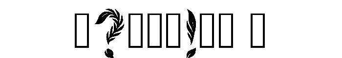 Ayan Regular Font OTHER CHARS