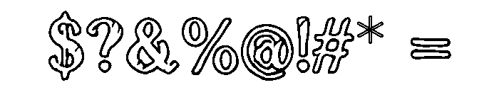 Ayan Font OTHER CHARS