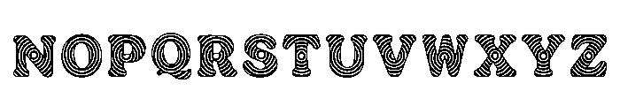 Ayana Regular Font UPPERCASE